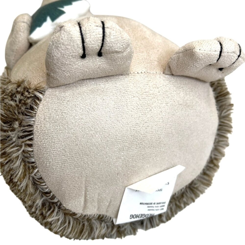 Merry Moments Holiday Christmas 18" Hedgehog Gnome Plush Toy Winter Tree GIFT - Picture 8 of 10